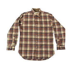 Vintage Pendleton Shirt Mens Medium Lobo Plaid Virgin Wool Outdoor  Buttondown